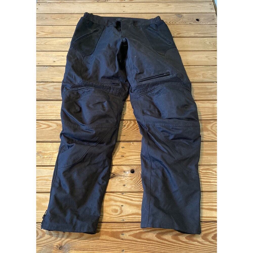 Frank Thomas Aqua Pore Motorcycle Pants Size Medium Men’s Black